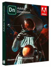 Adobe Dimension CC for Teams Multiple Platforms Multi European Languages Renewal Subscription 12 months GOV