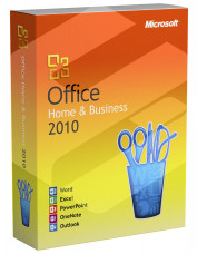 Microsoft Office 2010 Home and Business Microkase NO DVD T5D-00703