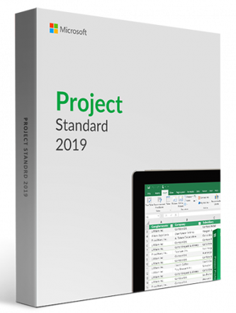 Project Standard 2019 32/64 Russian CEE Only EM DVD 076-05775