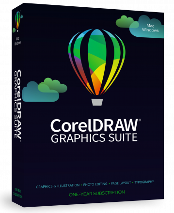 CorelDRAW Graphics Suite 2023 1 year