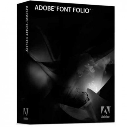 Adobe Font Folio 9 Multiple Platforms International English AOO License EXTENSION 1 User 0 TLP Level Commercial