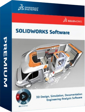 АРХИВ: SolidWorks 3D CAD 1 year term (annual subscription) Premium