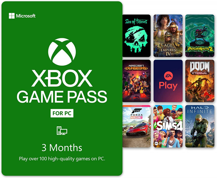 Карта оплаты xbox game pass