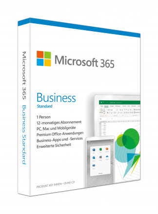 Microsoft 365 Business Standard 1 User 1 Year Subscription Only Download