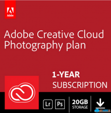 Adobe Creative Cloud Photography Plan 20GB 1 ГОД КЛЮЧ (OS-QUFZC)