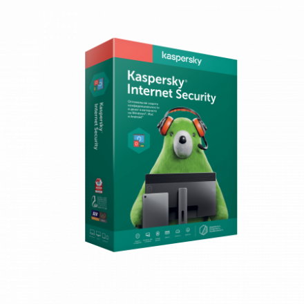 Антивирус Kaspersky Internet Security 5 ПК 1 год