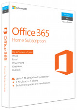 Microsoft Office 365 Home 32/64 Подписка на 1 год No Skype P2 6GQ-00738