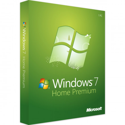 Windows 7 Home Premium BOX Russian x32/x64 COA GFC-02398/GFC-00188