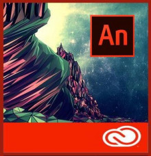 Adobe Animate CC / Flash Professional CC for teams 12 Мес. Level 1 1-9 лиц. Education Named